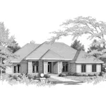 House Plan Front of Home 051D-0152