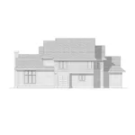 Shingle House Plan Rear Elevation - Mason Bend Ranch Home 051D-0157 - Shop House Plans and More