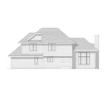 Traditional House Plan Rear Elevation - Nettie Traditional Home 051D-0163 - Shop House Plans and More