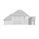 European House Plan Rear Elevation - Stefanina Traditional Home 051D-0164 - Shop House Plans and More