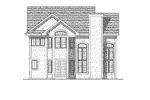 Southern House Plan Rear Elevation - Webmoor Traditional Home 051D-0167 - Shop House Plans and More