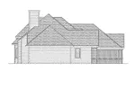 Traditional House Plan Left Elevation - Gurnee Mill Traditional Home 051D-0182 - Search House Plans and More