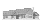 Traditional House Plan Rear Elevation - Gurnee Mill Traditional Home 051D-0182 - Search House Plans and More