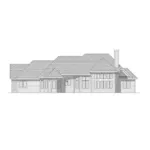 Ranch House Plan Rear Elevation - Gurnee Mill Traditional Home 051D-0182 - Search House Plans and More