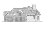 Traditional House Plan Right Elevation - Gurnee Mill Traditional Home 051D-0182 - Search House Plans and More