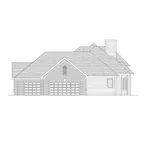 Ranch House Plan Right Elevation - Gurnee Mill Traditional Home 051D-0182 - Search House Plans and More