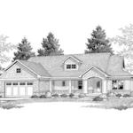 House Plan Front of Home 051D-0261