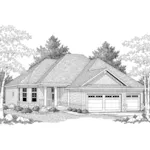 House Plan Front of Home 051D-0352