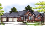 House Plan Front of Home 051D-0384