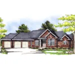 House Plan Front of Home 051D-0384