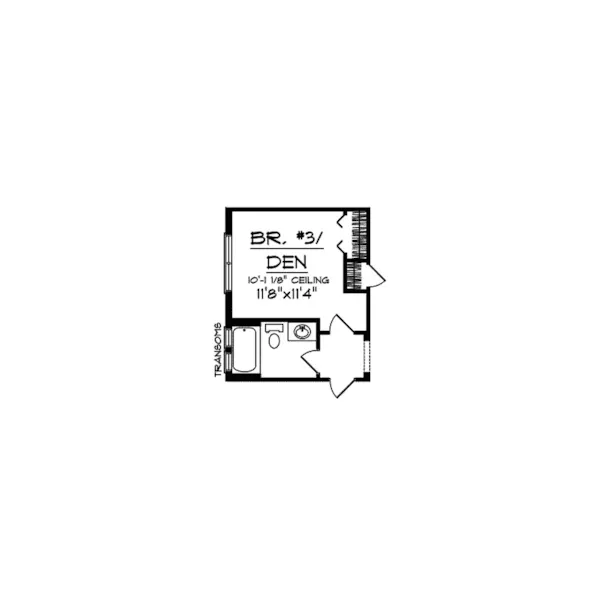 Shingle House Plan Optional Floor Plan - Kessler Pass  Cottage Home 051D-0451 - Search House Plans and More