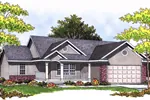 House Plan Front of Home 051D-0486