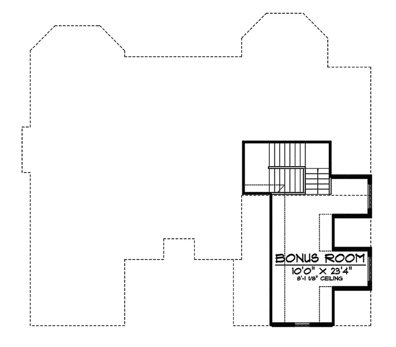Shingle House Plan Bonus Room - Eldora Traditional Ranch Home 051D-0500 - Search House Plans and More