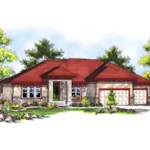 House Plan Front of Home 051D-0517