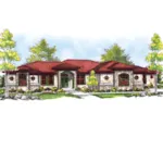 House Plan Front of Home 051D-0518