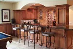 Italian House Plan Bar Photo - Hamburg Hill Luxury Home 051D-0544 - Search House Plans and More