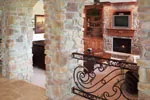 Spanish House Plan Fireplace Photo 02 - Hamburg Hill Luxury Home 051D-0544 - Search House Plans and More