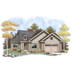 Traditional Ranch Has Craftman Details For Added Curb Appeal