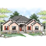 House Plan Front of Home 051D-0571