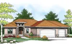 House Plan Front of Home 051D-0575