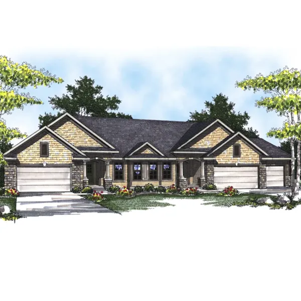 Craftsman Style Multi-Family Home