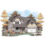 Traditional House Plan Front of Home - Savona Traditional Home 051D-0604 - Shop House Plans and More