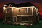 Arts & Crafts House Plan Rear Photo 01 - Camhill Craftsman Home 051D-0651 - Search House Plans and More