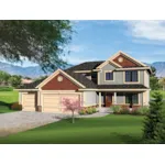 House Plan Front of Home 051D-0659