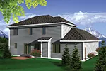 Craftsman House Plan Rear Photo 01 - McDermott Traditional Home 051D-0661 - Shop House Plans and More