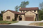 Italian House Plan Front of Home - Monteleone Bay Italian Ranch Home 051D-0669 - Shop House Plans and More