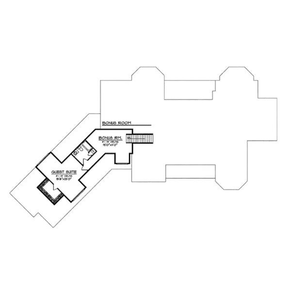 Craftsman House Plan Bonus Room - Haddington Place Luxury Ranch Home 051D-0670 - Search House Plans and More