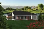 Traditional House Plan Color Image of House - Woodpoint Rustic Ranch Home 051D-0679 - Shop House Plans and More