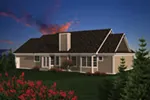 Ranch House Plan Color Image of House - Ridgecrest Rustic Ranch Home 051D-0680 - Shop House Plans and More