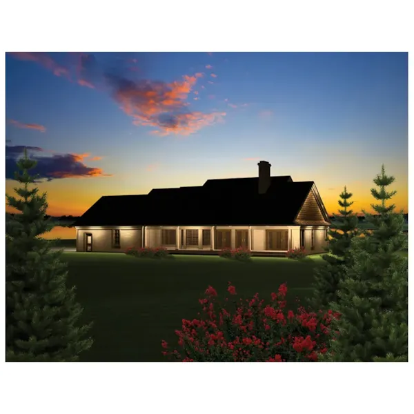 Country House Plan Color Image of House - Halcyon Rustic Country Home 051D-0696 - Search House Plans and More