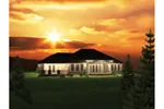 Italian House Plan Color Image of House - Ciboney Sunbelt Ranch Home 051D-0699 - Search House Plans and More