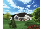 Craftsman House Plan Color Image of House - Carton Rustic Ranch Home 051D-0701 - Search House Plans and More