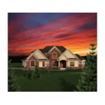 Traditional House Plan Front of Home - Thedosia Luxury Home 051D-0705 - Shop House Plans and More