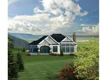 Traditional House Plan Color Image of House - Sunnyoak Country French Home 051D-0708 - Shop House Plans and More