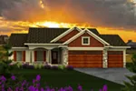 House Plan Front of Home 051D-0711