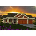 House Plan Front of Home 051D-0711