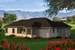 Ranch House Plan Color Image of House - Breesway Traditional Home 051D-0718 - Search House Plans and More