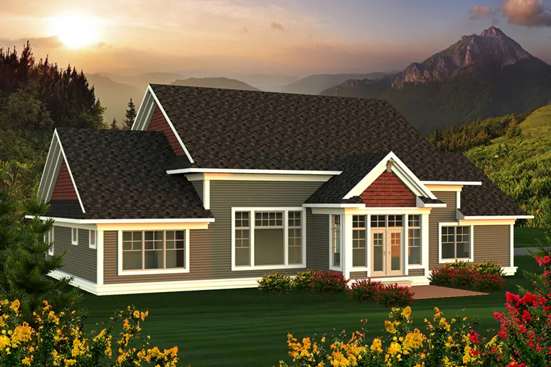 Country House Plan Color Image of House - Altmore Craftsman Home 051D-0724 - Search House Plans and More