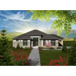 House Plan Front of Home 051D-0743