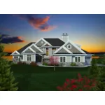 Neoclassical House Plan Front of Home - Milo Park Craftsman Home 051D-0756 - Shop House Plans and More