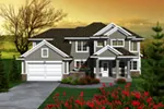 Rustic House Plan Front of Home - Cannonberry Craftsman Home 051D-0759 - Search House Plans and More