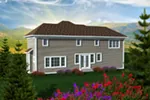 Arts & Crafts House Plan Rear Photo 01 - Cannonberry Craftsman Home 051D-0759 - Search House Plans and More