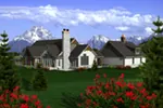 Ranch House Plan Rear Photo 01 - Robyn Country Craftsman Home 051D-0763 - Shop House Plans and More