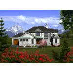 House Plan Front of Home 051D-0767