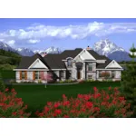 Rustic House Plan Front of Home - Innswood Luxury Home 051D-0771 - Search House Plans and More