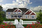 Country House Plan Front of Home - Thomas Creek Luxury Home 051D-0774 - Shop House Plans and More